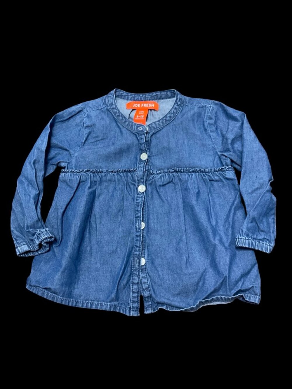 🌻10/$25 - Blue Chambray Tunic Blouse